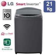LG เครื่องซักผ้าฝาบน ระบบ Inverter Direct Drive ขนาด 21 กิโลกรัม รุ่น TV2521DV7B
