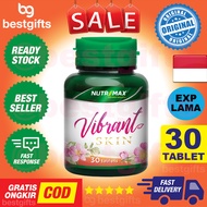 NUTRIMAX VIBRANT SKIN VITAMIN COLLAGEN COLAGEN KOLAGEN PEMUTIH NUTRISI KULIT PENUAAN DINI 30 TABLET