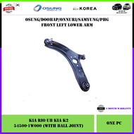 Kia Rio UB Kia K2 2012-2017 Front Suspension Lower Arm With Ball Joint (Left 54500-1W000 / Right 545