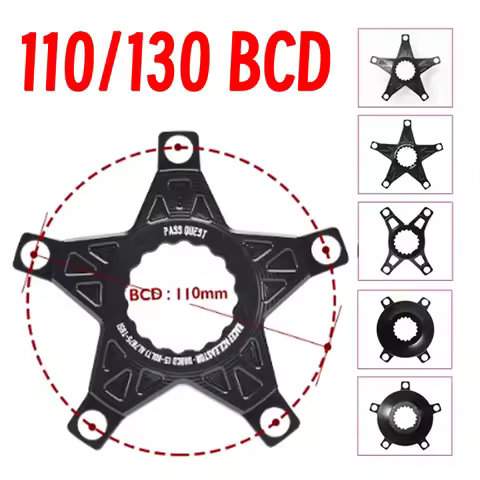 110 BCD Chainring Spider for Cannondale FSA Road Bike Lightweight 5 4 Hole Aero Chain Rings Crown