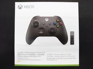 *長榮2001XBOX* XBOX SX 無線 手把控制器 + Win10 無線 接收 適配器 (磨砂黑) -全新現貨-