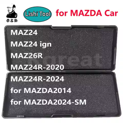 Lishi Tool 2 in 1 2in1 MAZ24 MAZ24ign MAZ24R-2020 MAZ24R-2024 MAZ26R for MAZDA2014 for MAZDA2024-SM 