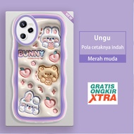 HP Jasouwe Realme 2 Pro Narzo 20 30 30A 20A 50 Pro 50i 50A Latest Q5Prime casing Cute Rabbit Pattern