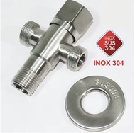 T cầu/ van chia có khóa inox304 cao cấp không rỉ