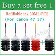 refill ink Compatible Canon 47XL 57XL Ink Cartridge PG-47 CL-57 for E400  E470 E410 E460 E477 E480 E3170 E3370 E4270