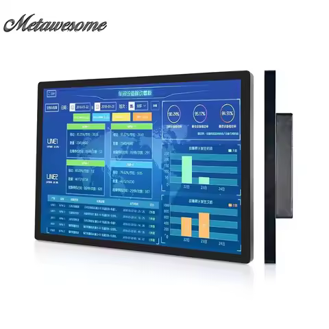 15 Inch Industrial Touchscreen Mini Computer Wall Mount Panel All in One Tablet PC with Capacitive T