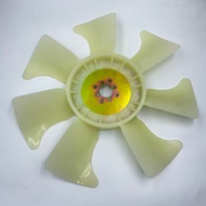 Engine Fan Blade Kubota Excavator  Outer Diameter 380mm 4 Holes 7 Blades U15/20 D722/D1105/V1505
