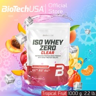 BioTechUSA Iso Whey Zero Clear 1000g Tropical Fruit (เวย์โปรตีนไอโซเลต รสทรอปิคอล ฟรุต ) ลีนเวย์ ไม่