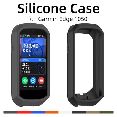 Case for Garmin Edge 1050 Silicone Soft Protective Cover Accessories for Edge 1050 GPS Stopwatch Bic