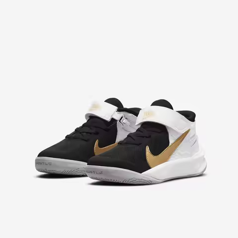 Nike Authentic Team Hustle D 10 FlyEase (PS) Youth Basketball Shoes DD7302-002