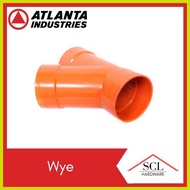 ▗ ◿ ◵ ✹ ATLANTA PVC Orange Pipe Fittings (Elbow, Wye, Tee, Cleanout Plug) 2"