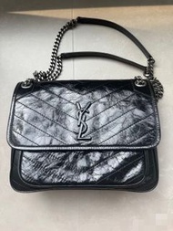 未拆封全新包郵YSL聖羅蘭niki流浪包單肩包腋下包斜挎包