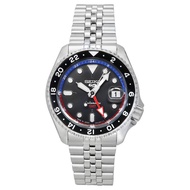 [Creationwatches] Seiko 5 Sports SKX Style GMT Stainless Steel Grey Dial 24 Jewels Automatic SSK019J1 100M Mens Watch