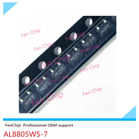 20PCS/bag AL8805W5-7 AL8805W5 AL8805 Marking: A6*** A6 IC LED DRIVER RGLTR PWM 1A SOT25