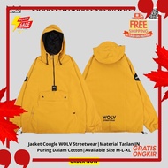 NEWEST JKT48 OUTFIT NEW ERA ORIGINAL/WOLF - Cougle Parachute Jacket/ Cagoule/ Doraemon Pocket Waterp