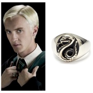 Titanium ring cosplay Wizard Draco Malfoy Slytherin cosplay Harry Potter movie unique gift