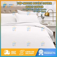 【﻿Wintop】Duvet Cover ONLY | Comforter Cover with Zipper | Quilt Cover | White Duvet Cover