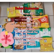 Bakul Makanan/Food Busket/Busket Charity/Set Makanan Asas 11 Item SIRI 1.