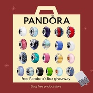 Pandora 100% 925 Silver Jewelry Exquisite Gift Couple Gift Set charm gift beads Charm Beads Glass Be