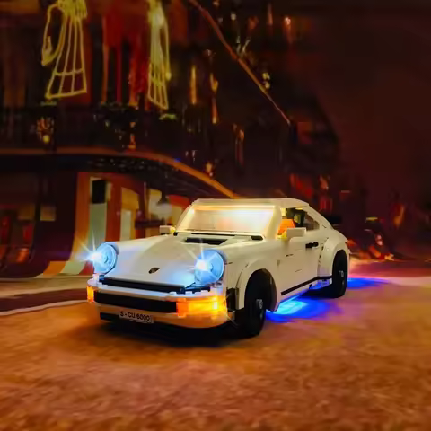 Led Light Kit for LEGO 911 10295 Car with Lamp Ideas Not Include Building Block(Only Led Light Kit)
