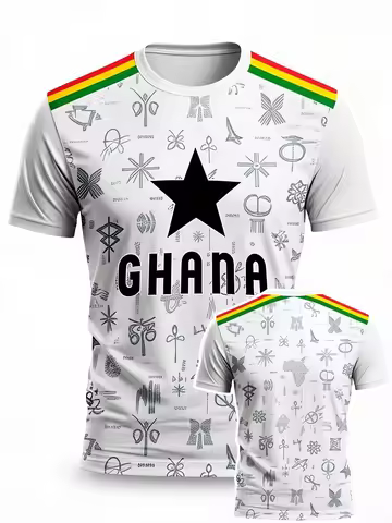 2026 Ghana Jersey Authentic Ghanaian Team Fan Style Suitable For Training Competition Suitable For A