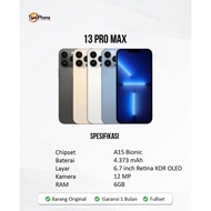 CH iPhone 13 Pro Max Second Original 128GB 256GB 512GB 1TB Like New