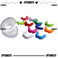 OPTIMISTI Mouth Guard, Silicone 7 Colors Teeth Protection,  Professional Boxing Gum Shield Adult Kid
