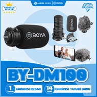 HP Boya BY-DM100 USB Type C Stereo Microphone - Smartphone Mic