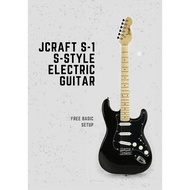 JCraft S-1 Strat Electric Guitar with Gigbag
