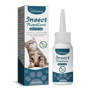 Pet Anti-flea Tick Agent Skin Cleanser Tick Drops External Deworming I5h8 Worm-repellent Skin Cats