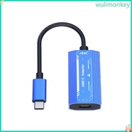 WU AR Glasses Adapter Transformative Type C to Type C Video + PD100W Adapter for AR Glasses