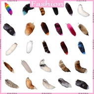 NAV Furry Foxes Tail Keychain Car Pendant Foxes Tail Keychain Fashion Furry Tail