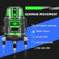 Maki-2 line laser level, 5 rows, green 360, automatic laser, adjustable