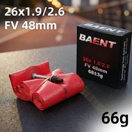 BAENT TPU Bicycle Inner Tube 26 x 1.9 2.0 2.1 2.2 2.3 2.4 2.5 2.6 Presta Valve FV 26er Inner Tube