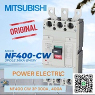 Breaker  เบรกเกอร์ NF400 CW 3P 300A  400A  MITSUBISHI มิตซูบิชิ