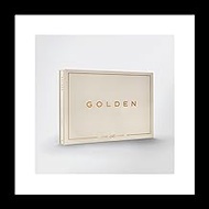 BTS Jungkook Golden 1st Solo Album Standard SOLID Version CD+1p Folded Poster on Pack+64p PhotoBook+2p PostCard+2p PhotoCard+2ea Symbol Sticker+Tracking Sealed JUNG KOOK
