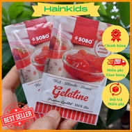 SOBO German Organic Gelatine - European Organic Gelatin, Made in Germany, Gelatine Powder, Leaves