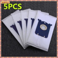 Vacuum Cleaner Bags 5Pcs Disposable Nonwovens For Philips Electrolux S-bag