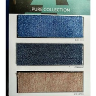 "Pure Collection" Carpet Tiles Plain Design - 50cm x 50cm