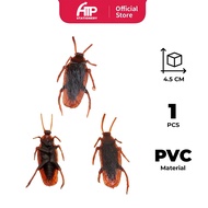 April Fool Lifelike Roach Simulation Cockroaches Rubber Fake Cockroach Prank Toy Birthday Event Part