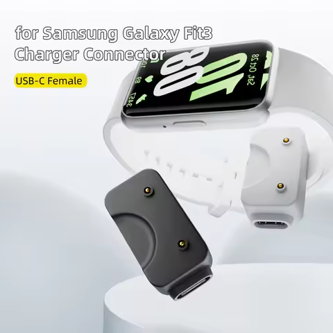 Wa​tch Charger Connector Type-C Magnetic Adapter Converter for Samsung Galaxy Fit 3 USB-C Dock Charg