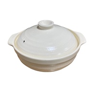J-Kitchens Hanasho 6-Inch Donabe Clay Pot 18cm For One To Two People Dishwasher And Microwave Safe W