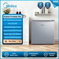 Midea 50L Kulkas Mini Portable Refrigerator Mini MDRD86FGG50ID