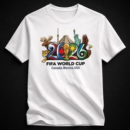 Fifa World Cup 2026 T-Shirt Soccer Graphic Tee Usa Football, Fifa World Cup 2