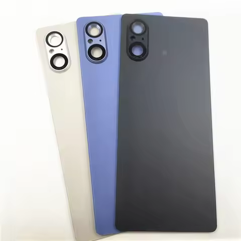 A+++ Rear Door Case for Sony Xperia 5 V X5V XQ-DE54 XQ-DE72 Glass Battery Back Housing Cover Repair 