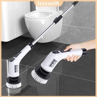 [Fast Arrival] Electric Spin Scrubber Electric Spinning Brush Rechargeable Shower Scrubber with 7 Re