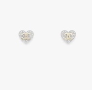 chanel 26p 愛心 閃石 心心 耳夾 clip on earrings 夾式耳環 情人節禮物