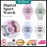 [Ready Stock]Watch Women-Digital Watch Women-Sport Watch-Ladies Watch-Jam Tangan Digital-Jam Tangan Murah
