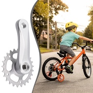 [HOT] 25 28T Children  Bicycle Crankset Single  for Speed Crank Set Square Hole