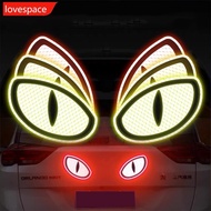 LOVESPACE 2Pc Reflective Safety Warning Sticker Car Reflective Sticker Night Driving Safety Decal N6U3